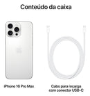 Apple iPhone 16 Pro Max (1 TB) - Titânio branco - Distribuidor Autorizado