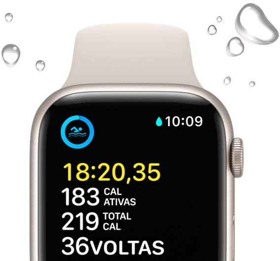 Apple Watch SE - Alumínio Estelar