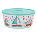 Tigela Tupperware Ilúmina Mar De Flores Branco 4,3L